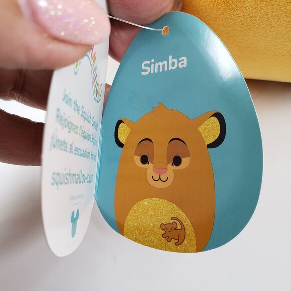 Squishmallows The Lion King Simba Disney’s Original 30TH Anniversary Jazwares 8" - Picture 9 of 15